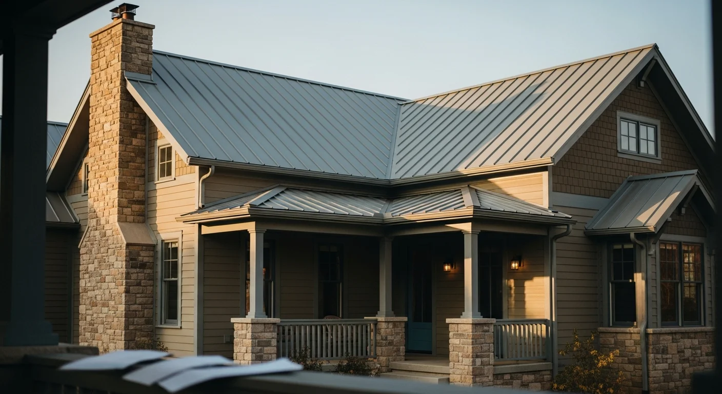 A Tennessee real estate agent reviewing Tennessee seller disclosure requirements 2026 paperwork at a residential property